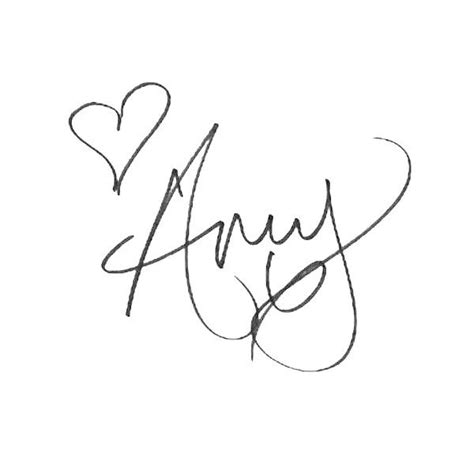 amy winehouse signature